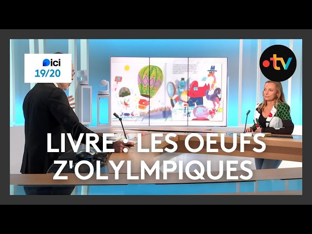 ⁣Ludivine Nouguès, autrice de "Les œufs z'olympiques"