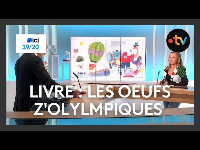 Ludivine Nouguès, autrice de "Les œufs z'olympiques"