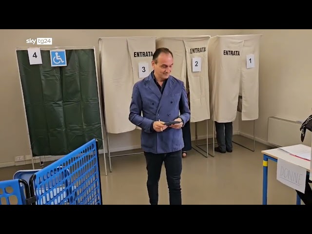 ⁣Elezioni europee, Alberto Cirio al voto