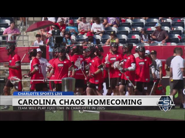 ⁣Fans show fan support for Carolina Chaos on homecoming weekend
