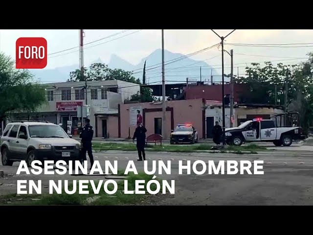 ⁣Hombre asesinado a tiros en Juárez, Nuevo León; Agresores huyeron - Las Noticias