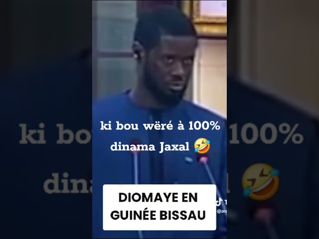 ⁣Diomaye Guinee Bissau