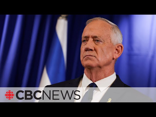 ⁣Top Israeli official Benny Gantz resigns over PM’s war strategy