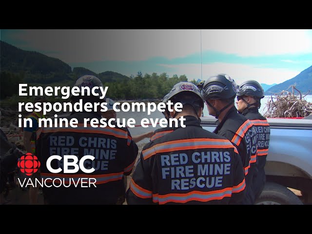 ⁣B.C. emergency responders compete for glory in mine rescue competition