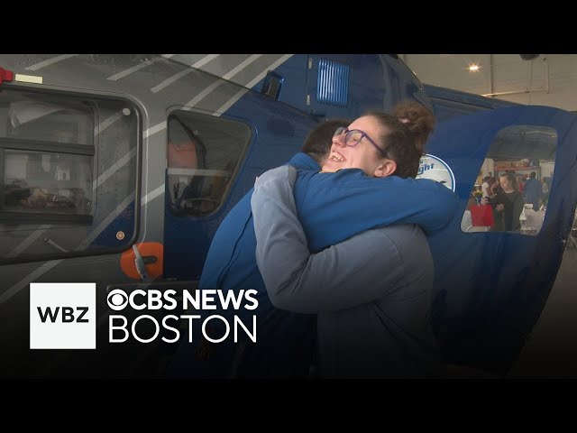 ⁣Boston MedFlight caregivers thanked by the patients they saved at reunion event