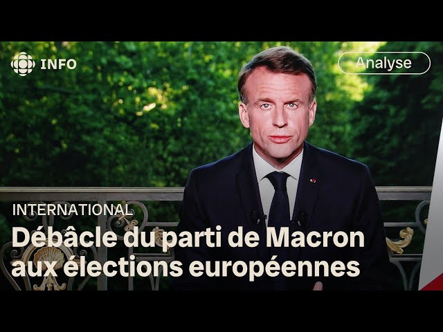⁣Emmanuel Macron joue le tout pour le tout en déclenchant des élections