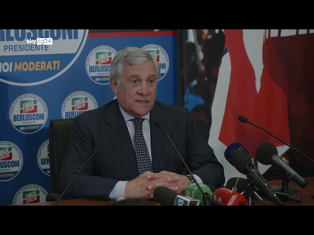 ⁣Europee, Tajani: "Obiettivo 20% alle politiche"