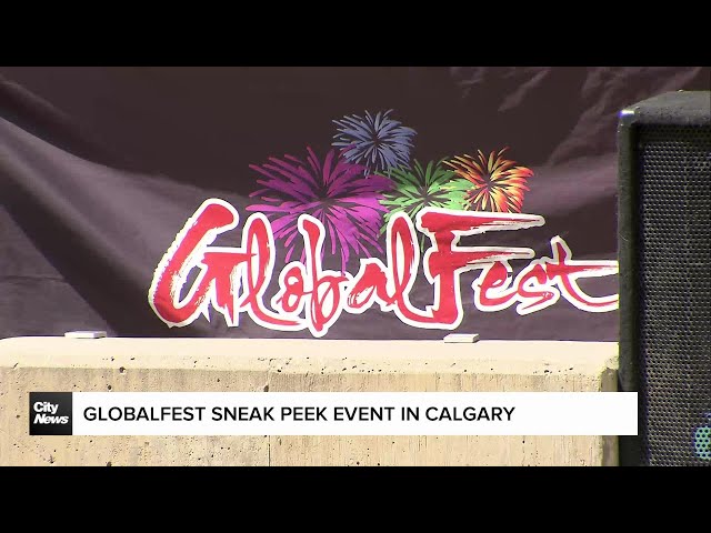 ⁣GlobalFest sneak peek event in Calgary