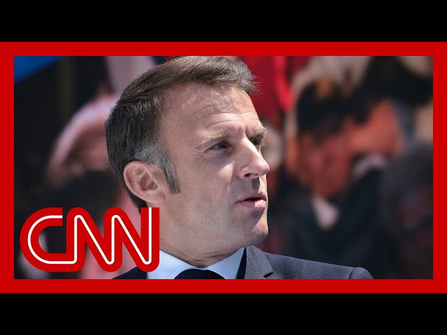 ⁣Why Macron's calls for snap election may be a 'big gamble'