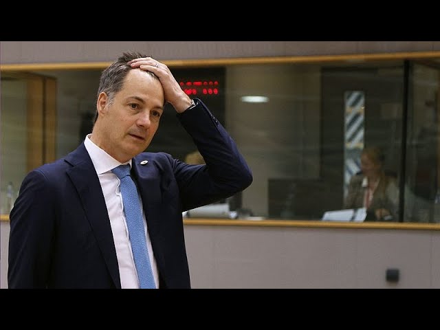 ⁣Belgian PM De Croo announces resignation after heavy election loss
