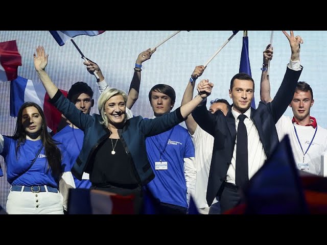 ⁣France : le parti d'extrême droite de Marine Le Pen réalise des gains historiques aux e…