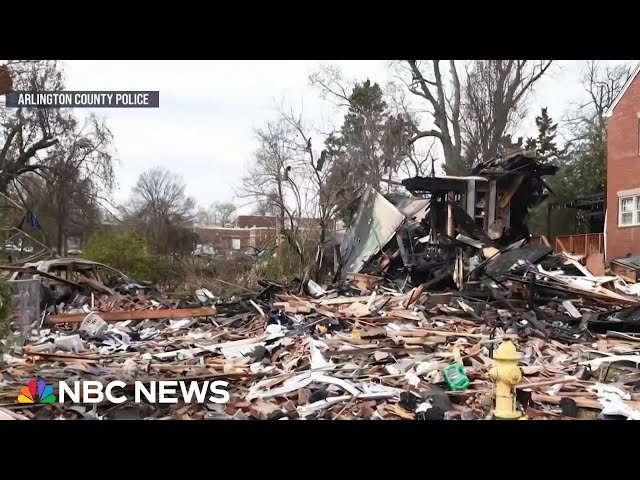 ⁣New video emerges from Virginia house explosion