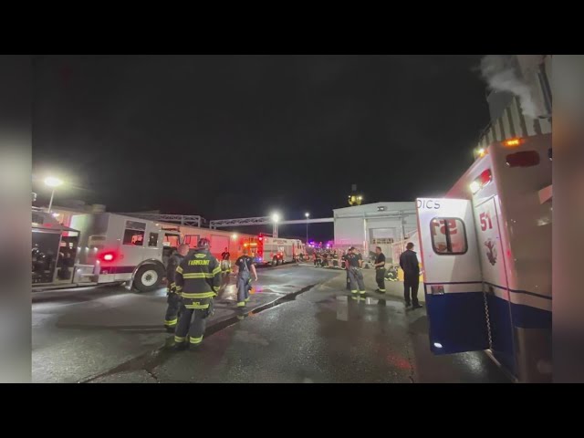 ⁣Fire breaks out at at bottling factory in Arvada