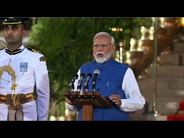 ⁣Inde : Narendra Modi a prêté serment en tant que Premier ministre pour un 3e mandat