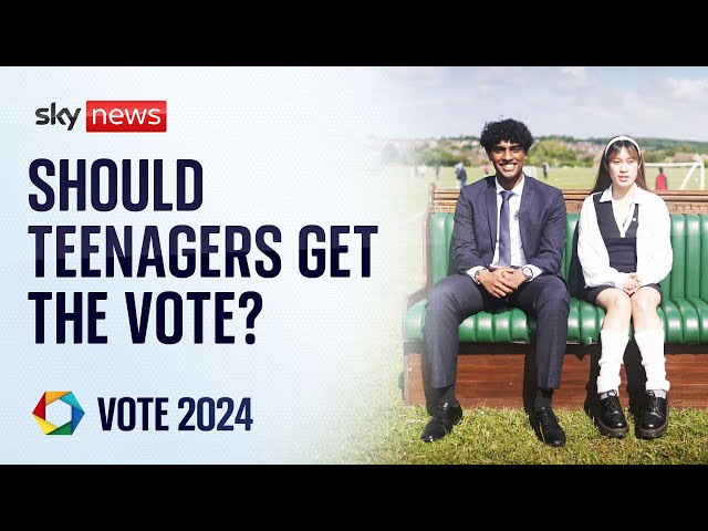 ⁣Bench Across Britain: What teenagers in Luton think is important in the election