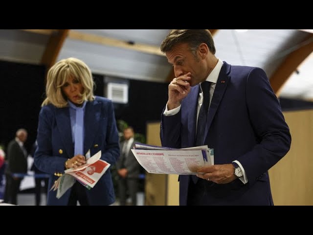⁣Macron es vencido por la ultraderecha y convoca elecciones anticipadas en Francia