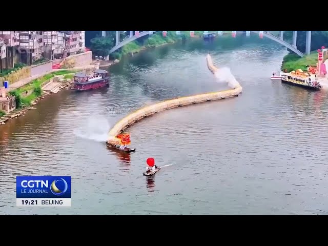⁣Chine : des célébrations culturelles dans la "patrie du dragon"