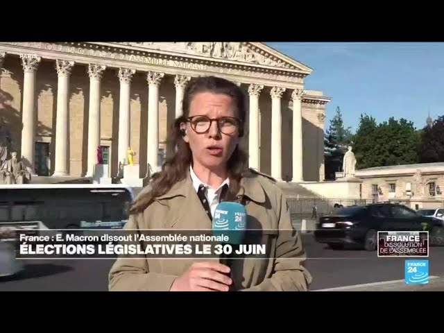 Élections anticipées : "Emmanuel Macron a choisi le délai le plus court" • FRANCE 24