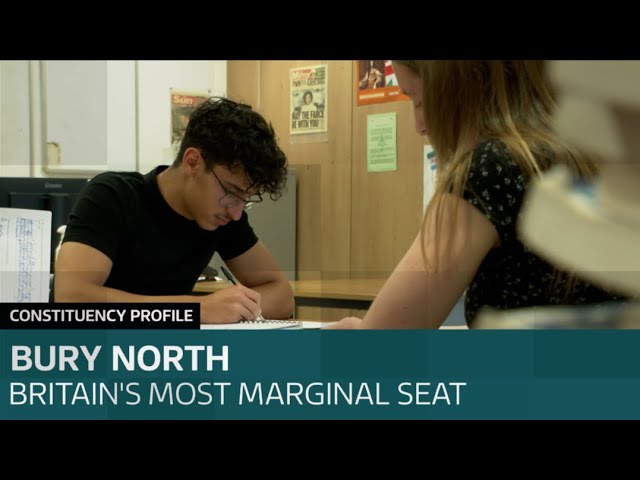 ⁣The battle for Bury North - the most marginal General Election seat in the county | ITV News