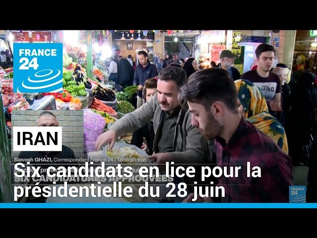 ⁣Iran : six candidats en lice pour la présidentielle du 28 juin • FRANCE 24