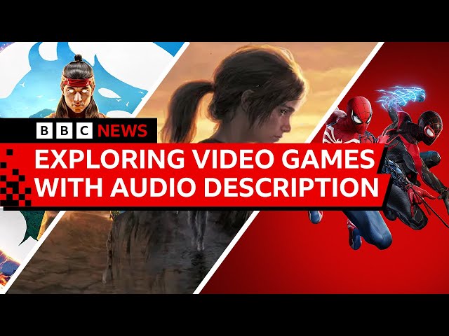 ⁣How Audio Description opens new worlds in video games | BBC News