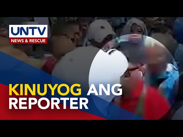 ⁣Radio reporter, kinuyog umano ng ilang miyembro ng Manibela habang nagbabalita sa rally