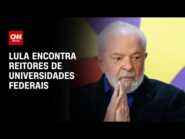 ⁣Lula encontra reitores de universidades federais | CNN NOVO DIA