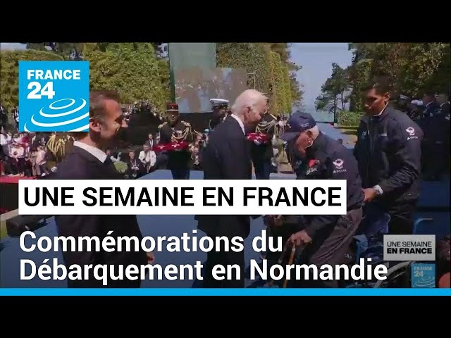 ⁣Commémorations du Débarquement en Normandie : hommage aux 150 000 soldats alliés • FRANCE 24