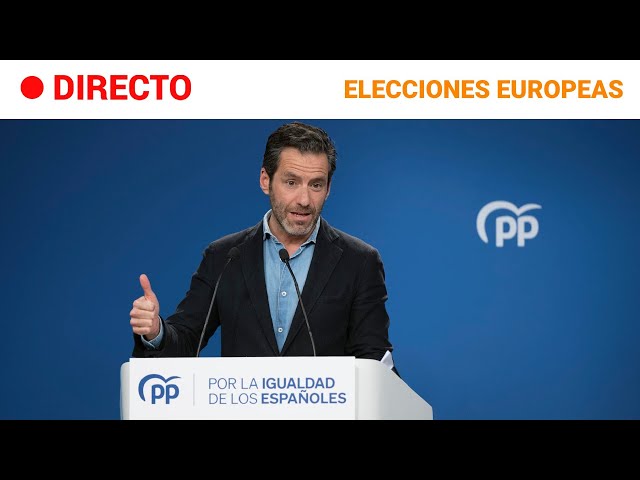⁣ELECCIONES EUROPEAS  EN DIRECTO: El PP analiza los RESULTADOS que le han dado la VICTORIA | RTVE