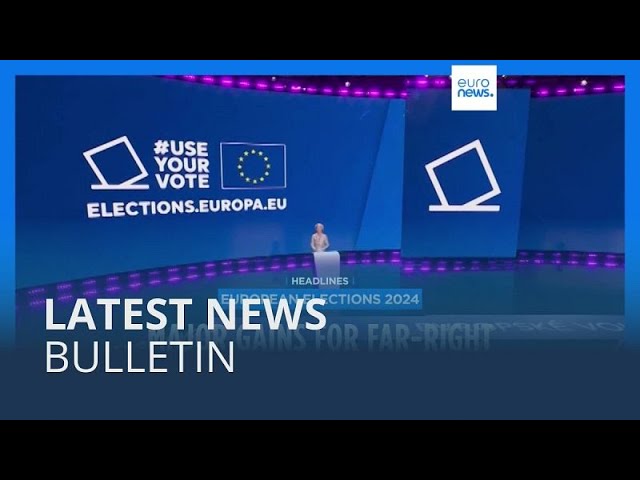⁣Latest news bulletin | June 10th – Midday