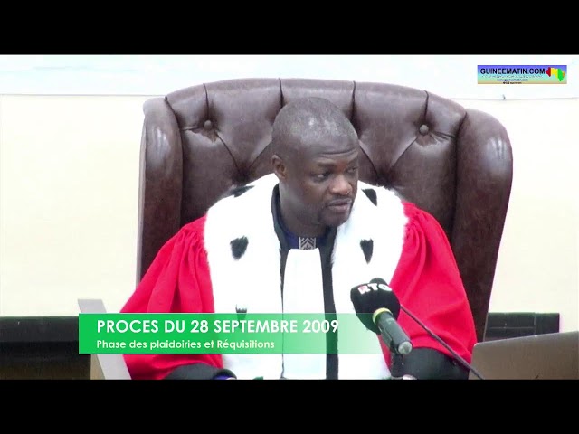 ⁣ Audience du 10 Juin 2024 : plaidoirie des avocats de Moussa Dadis Camara