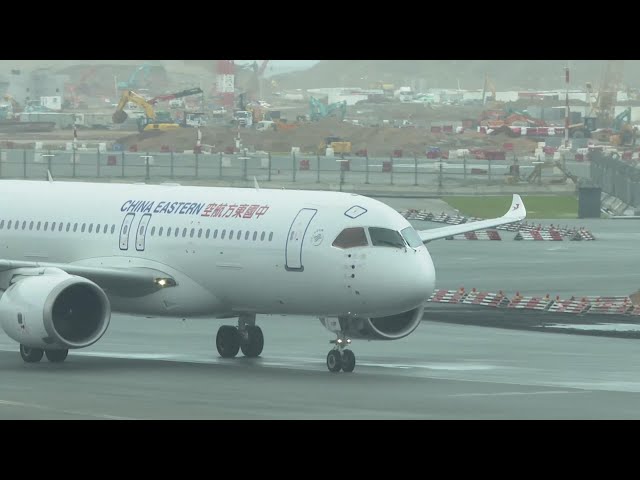⁣Dreams take off on unforgettable C919 flight from Hong Kong