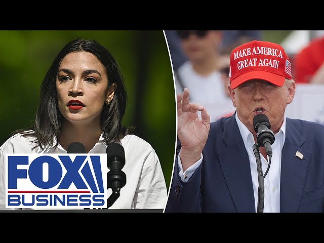 ⁣AOC says Trump will throw her in jail if elected: 'Take him at his word'