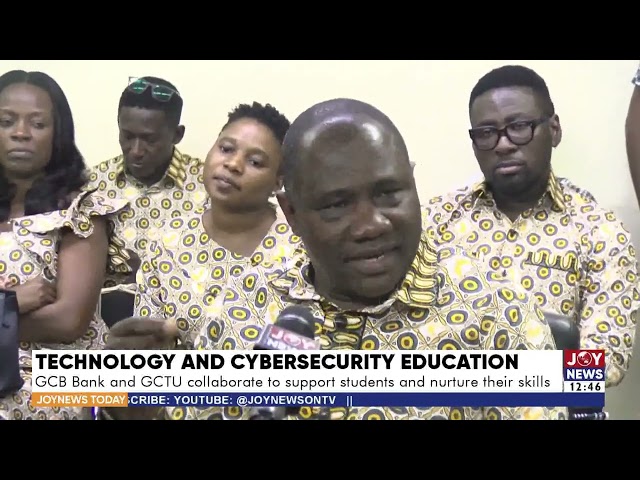 ⁣Cybersecurity Education: GCB Bank and GCTU collaborate to support students and nurture their skills