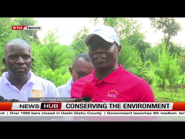 ⁣Standard Group partners with stakeholders in Uasin Gishu in planting trees at the Eldoret Golf Club