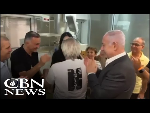 ⁣Israelis Celebrate Hostage Rescue