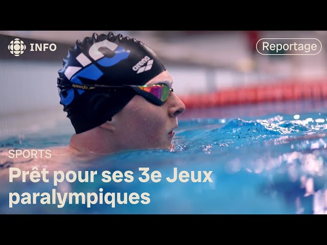 ⁣Nicolas-Guy Turbide est prêt pour ses 3e Jeux paralympiques