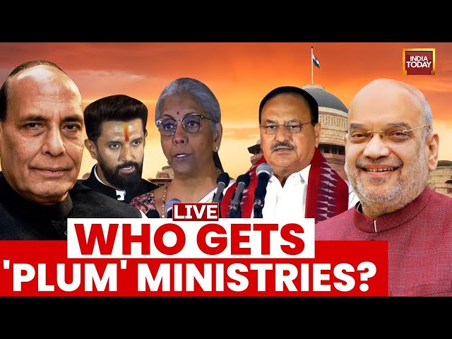 ⁣LIVE: Amit Shah Retains Home Ministry | Nirmala Sitharaman Retains Finance Ministry | India Today