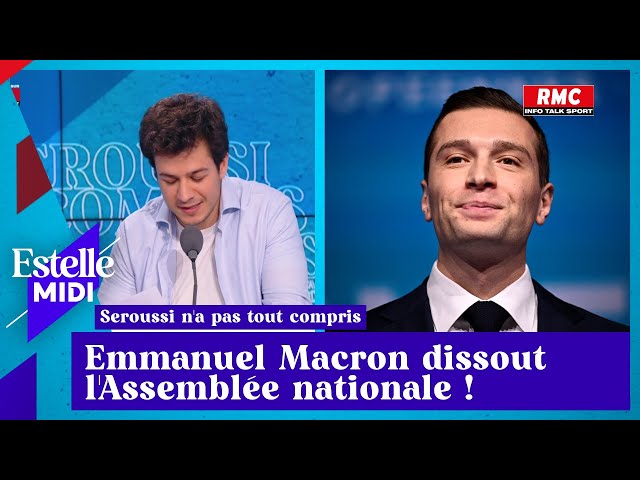 ⁣Vincent Seroussi : Emmanuel Macron dissout l'Assemblée Nationale !