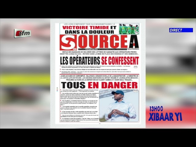 ⁣Revue de Presse du 10 Juin 2024 présenté par Mamadou Mouhamed Ndiaye