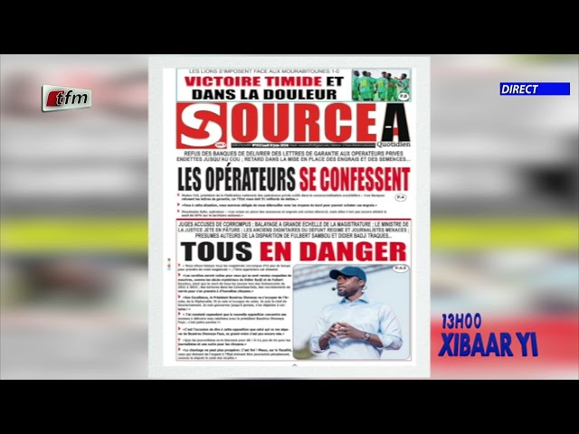 Revue de Presse du 10 Juin 2024 présenté par Mamadou Mouhamed Ndiaye