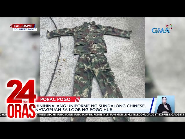 ⁣24 Oras Part 2: Chinese Army uniform sa Pampanga POGO hub?; pahirapang pagkuha ng TOR,..., atbp.