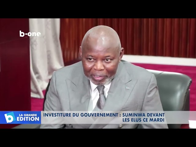 ⁣Investiture du gouvernement  Judith SUMINWA devant les élus ce mardi