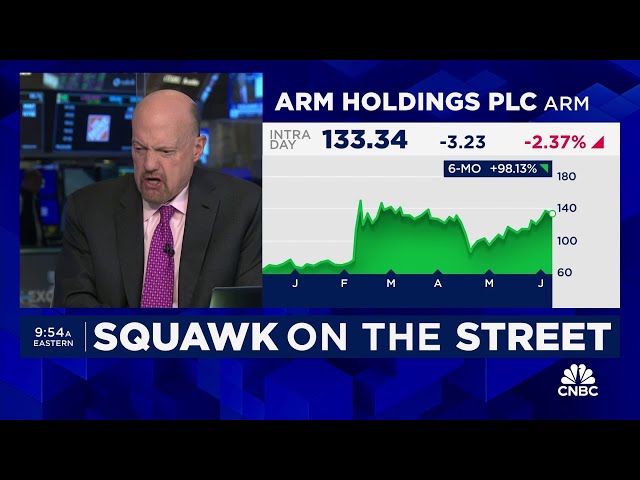 ⁣Cramer’s Stop Trading: Arm Holdings