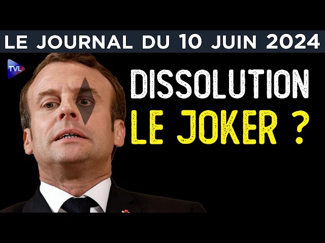 ⁣L’humiliation européenne pour Macron - JT du lundi 10 juin 2024