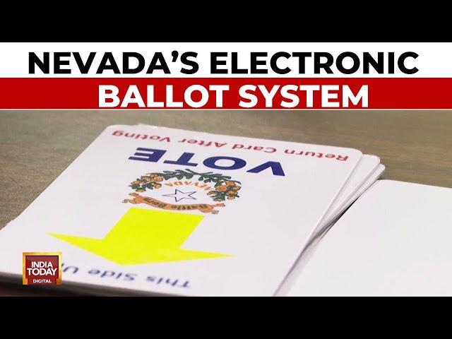 ⁣US Elections: Nevada's Electronic Ballot Return System Aims To Improve Native American Voting A