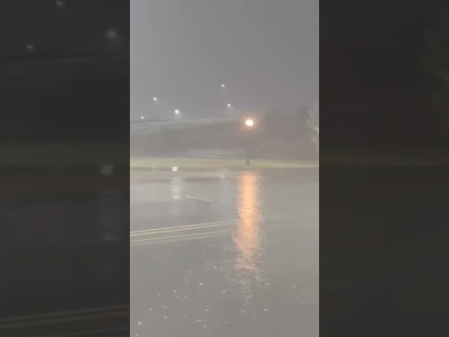 ⁣Floods, hail, strong winds brought by severe weather hit parts of US #Shorts
