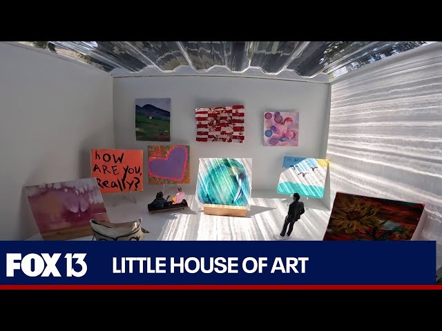 ⁣Little art gallery in Tampa Bay area