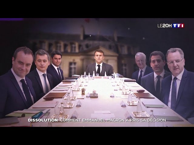 ⁣Dissolution : comment Emmanuel Macron a pris sa décision