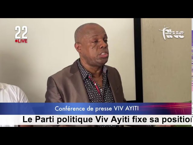 ⁣Le Parti politique Viv Ayiti fixe sa position sur la conjoncture actuelle du pays